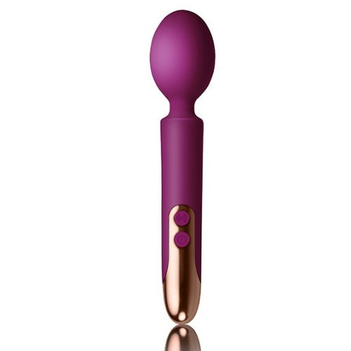 Front view of Oriel Rechargeable Wand Vibrator | Rocks-Off - Fuchsia