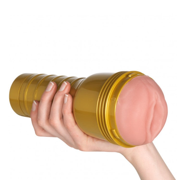 Pink Lady Stamina Training Unit Masturbator | Fleshlight in hand 