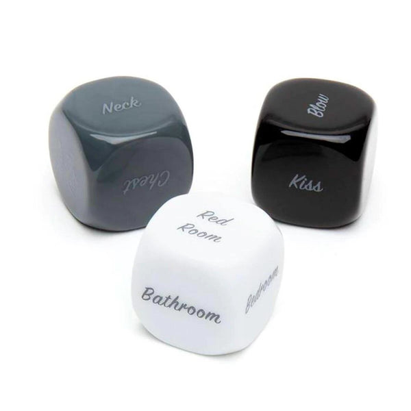 Full view of Play Nice Role Play Dice | Fifty Shades