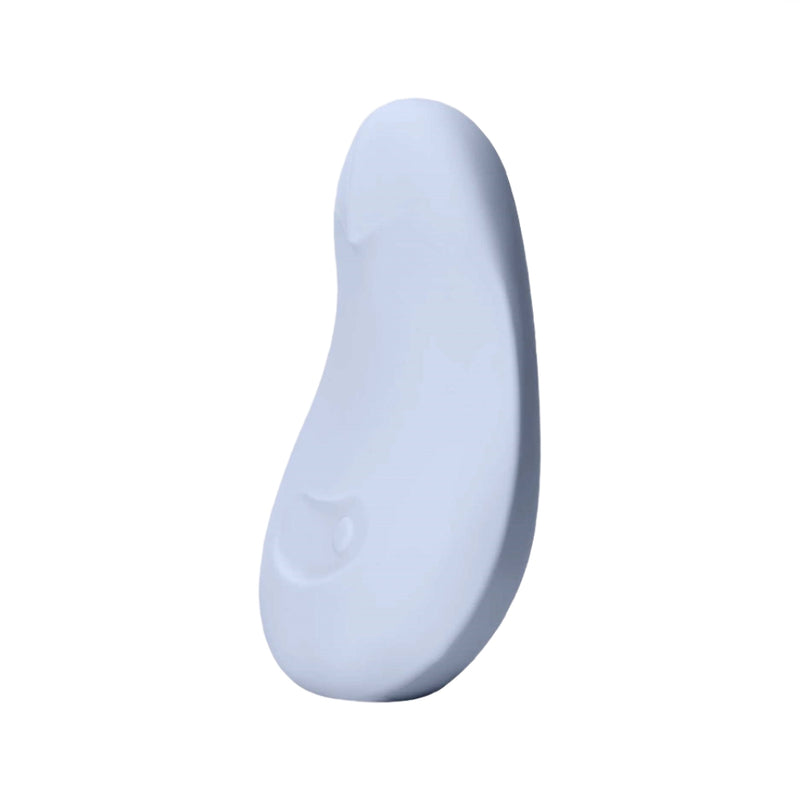 Side view of Pom Flexible Vibrator | Dame - Ice 