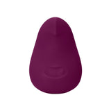 Front view of Pom Flexible Vibrator | Dame - Plum