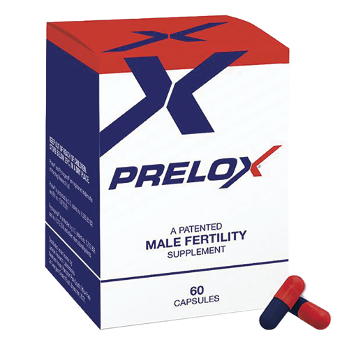 Full front view of Prelox Male Fertility Supplement | Lamelle®