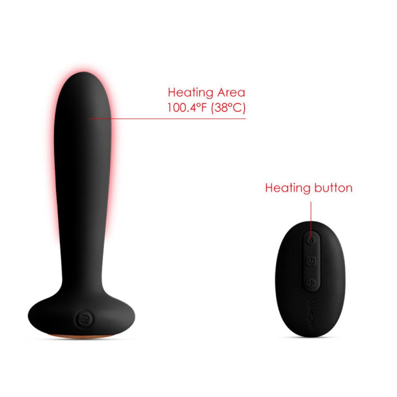 Product specifications of Primo G-Spot & Anal Remote-Controlled Warming Vibrator | Svakom - Black 