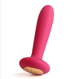 Full view of Primo G-Spot & Anal Remote-Controlled Warming Vibrator | Svakom - Wine Red 