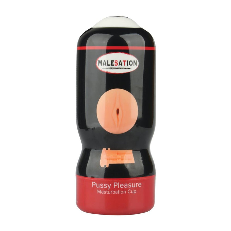 External packaging of Pussy Pleasure Masturbation Cup | Malesation