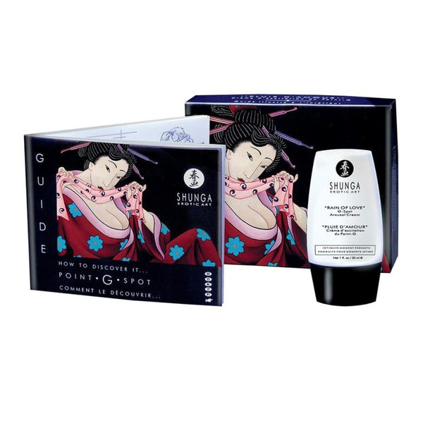 Packaging inserts of Rain Of Love G-Spot Arousal Cream | Shunga