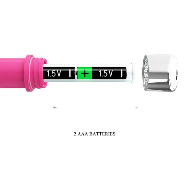 Battery operated Randolph 16,7cm Long Bullet Vibrator | Pretty Love - Pink