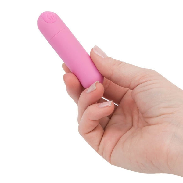 Rechargeable Powerbullet | Swan - Pink in hand 