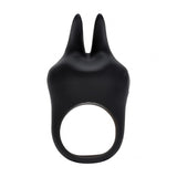 Front view of Sensation Rechargeable Vibrating Rabbit Cock Ring | Fifty Shades