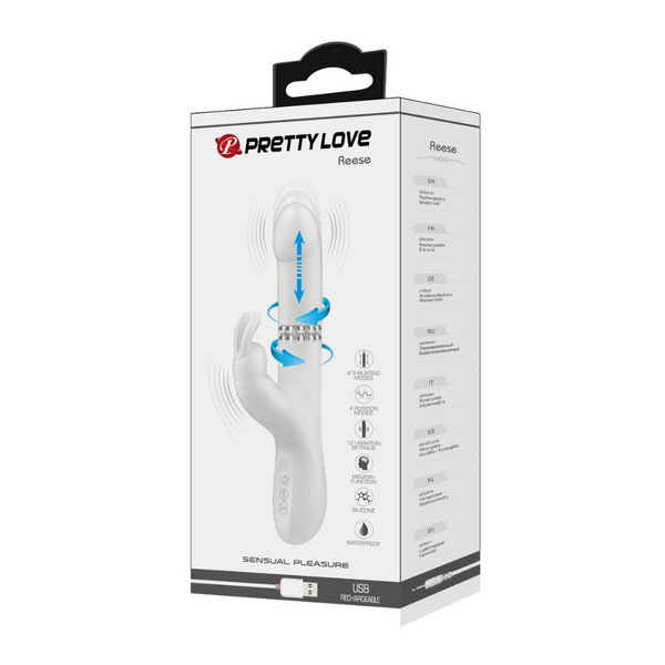 Reesy The Rabbit Reese Rotating and Thrusting Rabbit Vibrator | Pretty Love