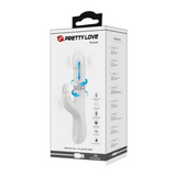 Product packaging of Reese Rotating and Thrusting Rabbit Vibrator | Pretty Love - White