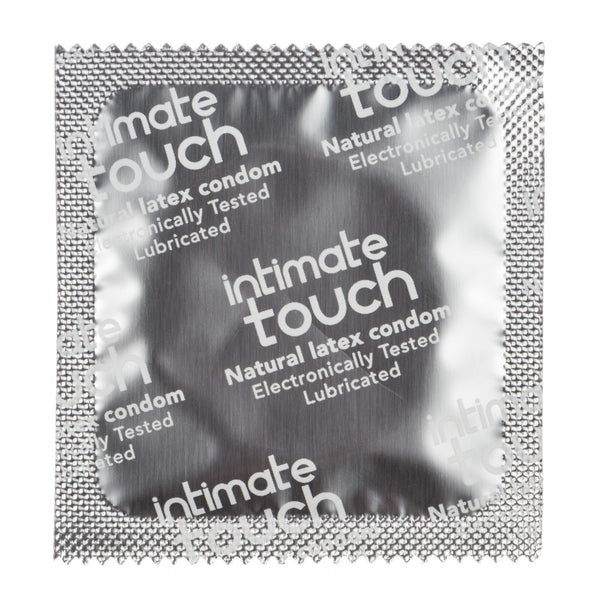 Ribbed Condoms (12 Pack) | Intimate Touch wrapper