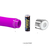 Battery insertion of Sampson Rounded Bullet Vibrator | Pretty Love - Purple 