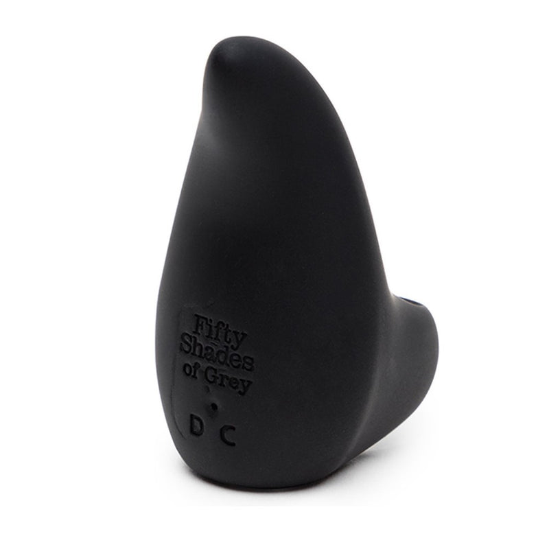 Back view of Sensation Rechargeable Finger Vibrator | Fifty Shades 
