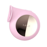 Side view of Sila Sonic Clitoral Massager | Lelo - Pink 
