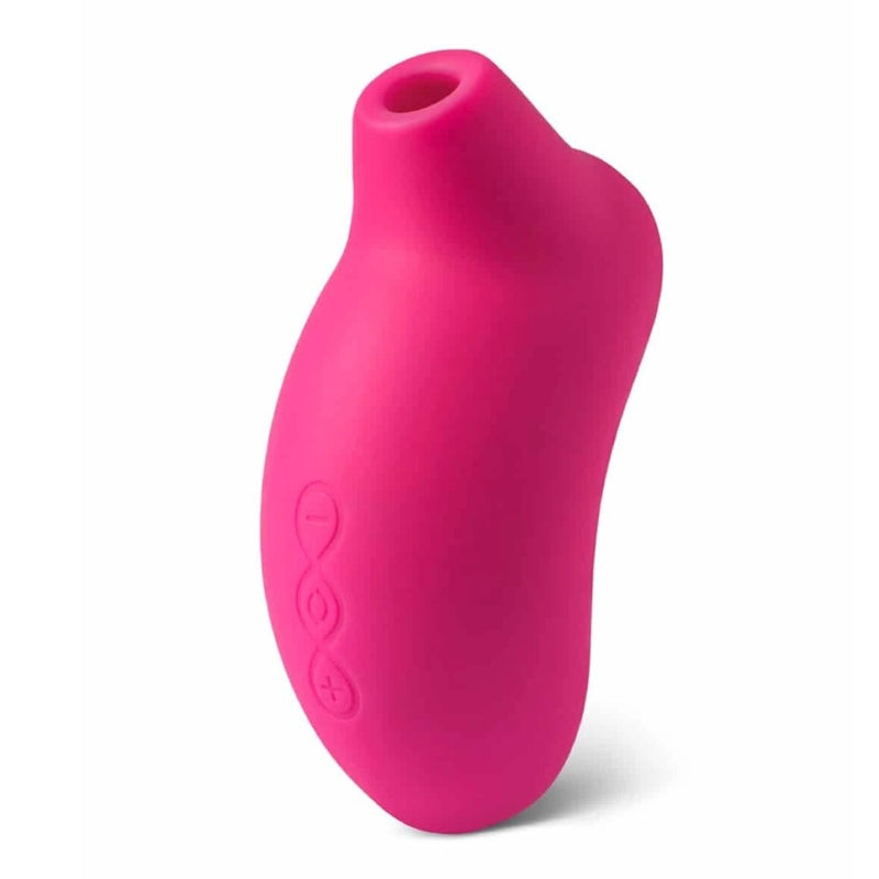 Back view of Sona 2 Sonic Clitoral Massager | Lelo - Cerise 
