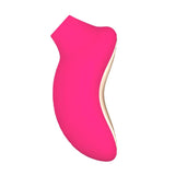 Side view of Sona 2 Sonic Clitoral Massager | Lelo - Cerise 