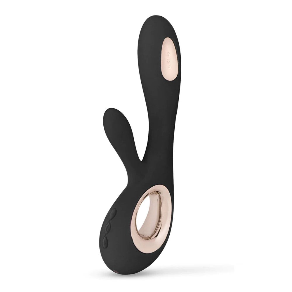 Soraya Wave Luxurious Rabbit Massager | Lelo - Black  