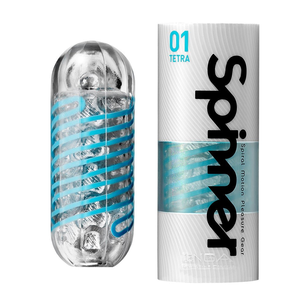 Full view of Spinner Masturbator | Tenga - 01 Tetra
