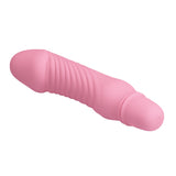 Side view of Stev Penis Shaped Bullet Vibrator | Pretty Love - Pink