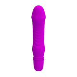 Full view of Stev Penis Shaped Bullet Vibrator | Pretty Love - Purple 