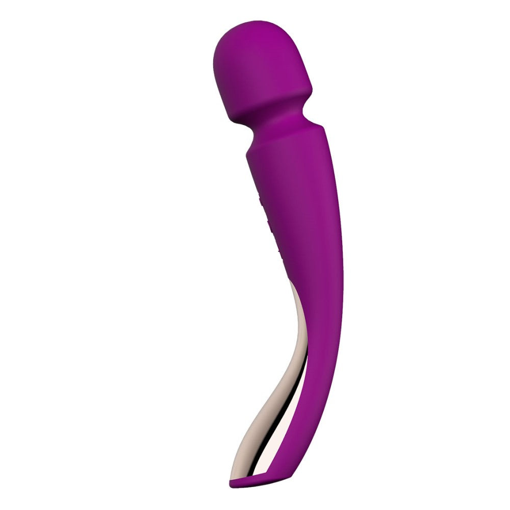 Full view of Smart Wand 2 - Medium | Lelo - Deep Rose
