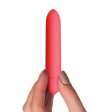 Sugarboo | 90mm Bullet Vibrator (Coral Crush) in hand 