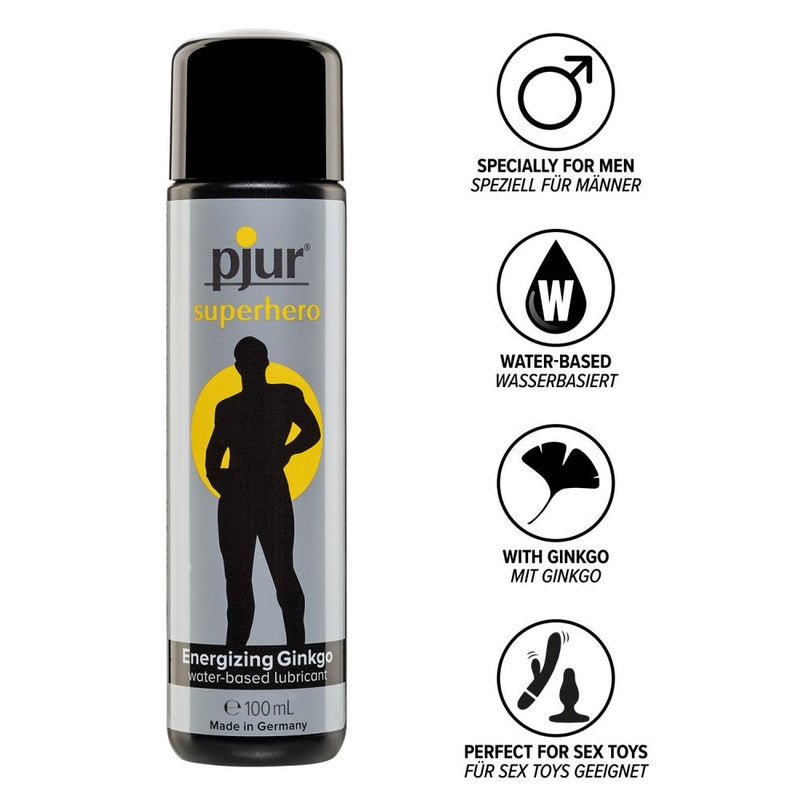 Product specifications of Superhero Energizing Glide (100ml) | Pjur