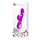 Product packaging of Ternence Rotating Rabbit Vibrator | Pretty Love - Purple