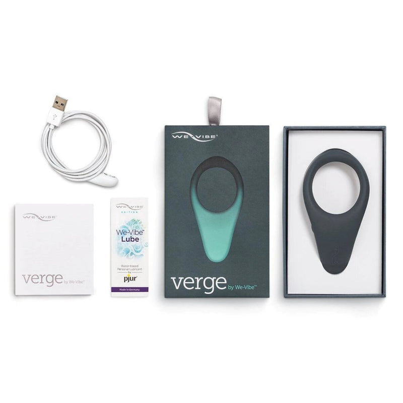 Packaging inserts of Verge Vibrating Cock Ring | We-Vibe