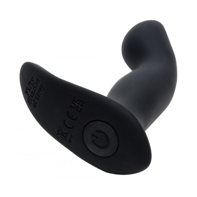 Bottom view of Sensation Vibrating Prostate Massager | Fifty Shades