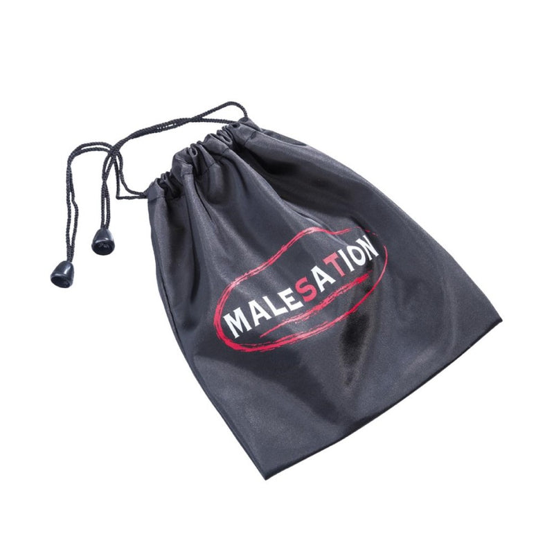 Storage bag included with Vibro Spanning Cock Ring | Malesation