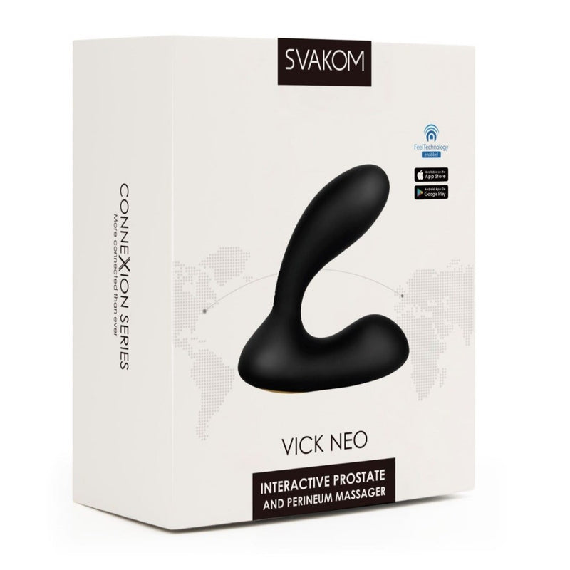 Vick Neo Interactive Prostate Massager | Svakom - Product packaging 
