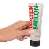 Watermelon Water-Based Erotic Massage Gel (80ml) | Just Play in hand 