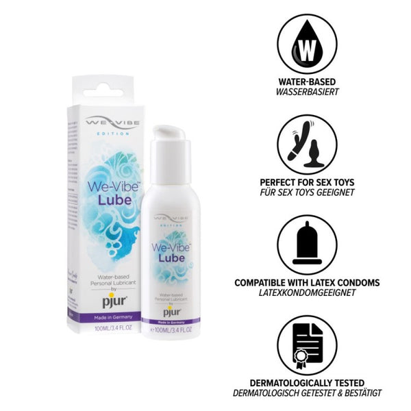 Product specifications of We-Vibe Lube (100ml) | Pjur 