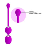 Willie Vibrating Kegel Balls with Remote | Pretty Love - Functions