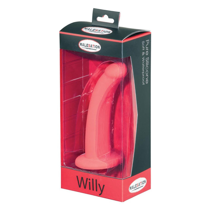 Willy Suction Cup Dildo | Malesation in product packaging 