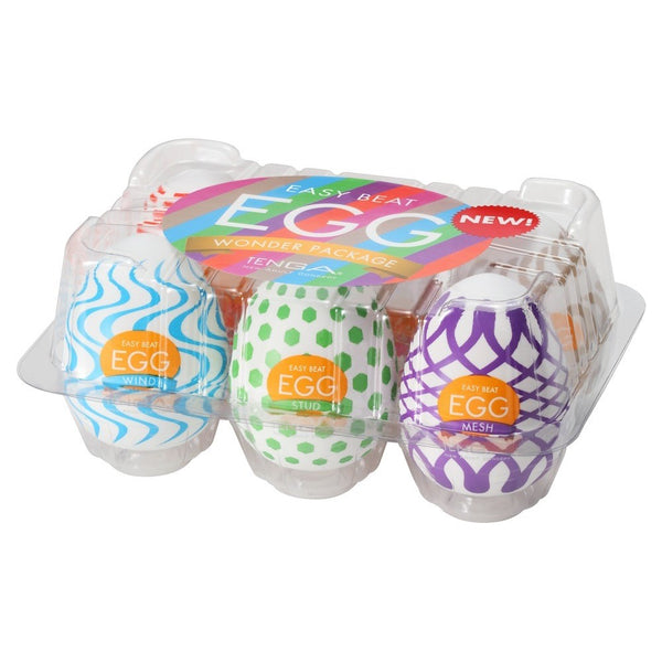 Wonder Egg Masturbator (6 Pack) | Tenga packaging 